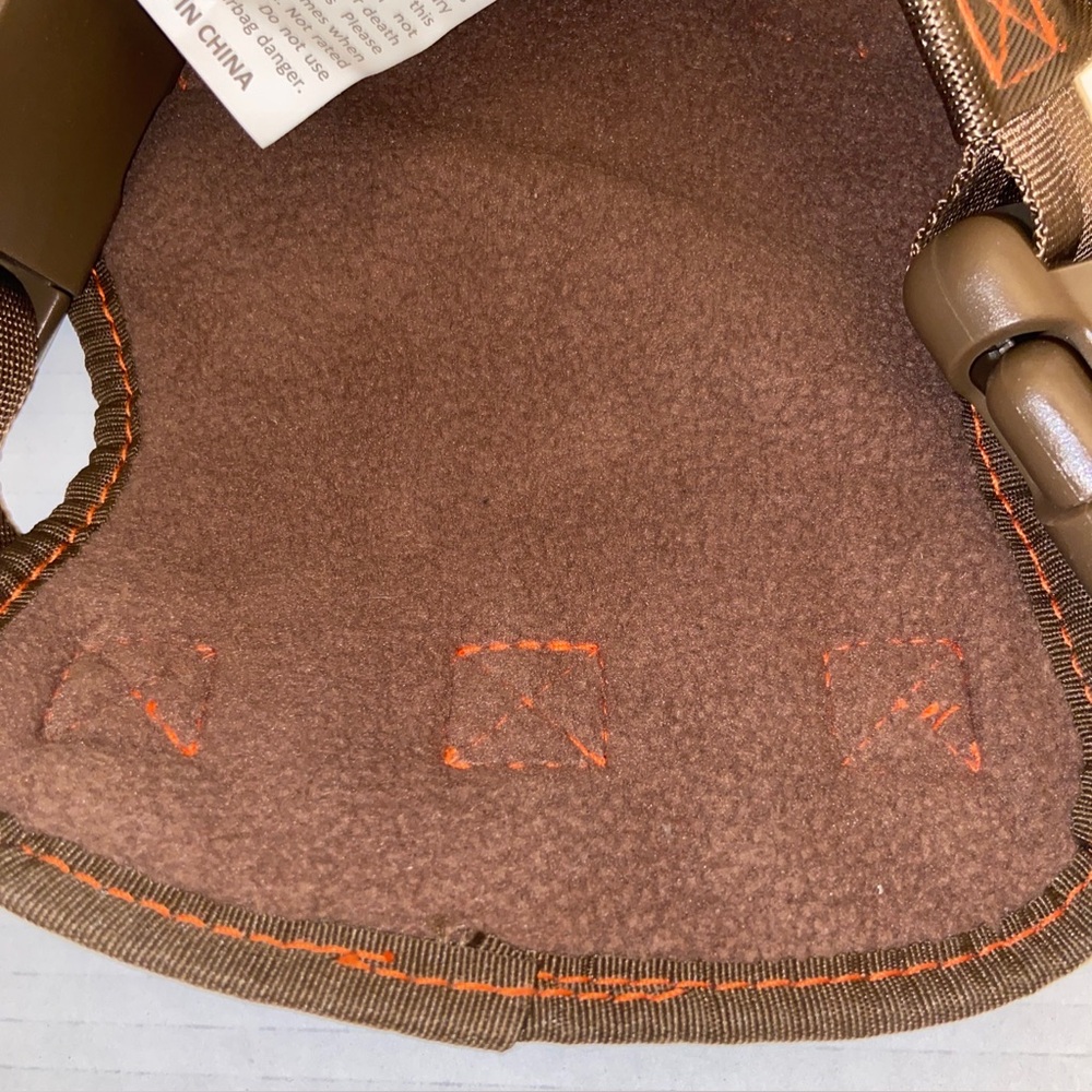 Field Trail Dog Outdoor Tactical Harness In Brown And Orange. - Picture 6 of 6
